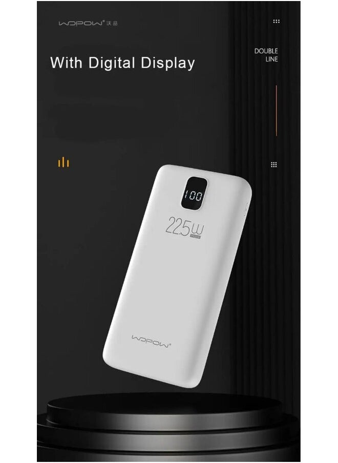 وبو بنك الطاقة 22.5 واط وPD20W مع كابل مدمج  - Image 4