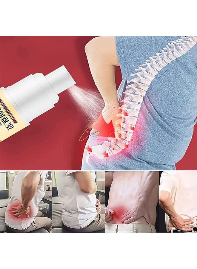 2 Pack Lumbar Spine Cold Gel Spray, Relieve Lumbar Disc Knee Heel and Lumbar Fatigue Pain Spray - 35ml*2 - Image 3