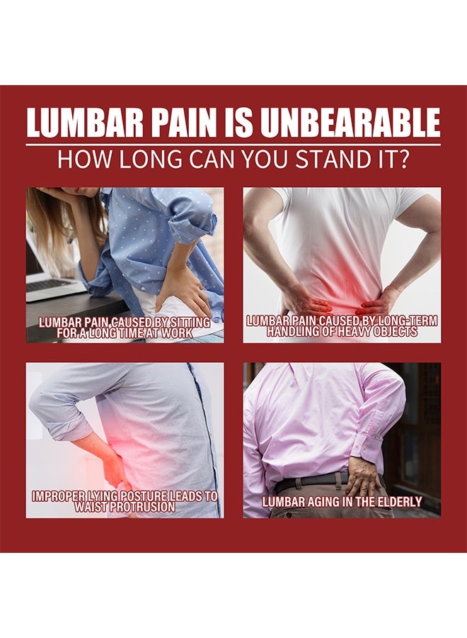 2 Pack Lumbar Spine Cold Gel Spray, Relieve Lumbar Disc Knee Heel and Lumbar Fatigue Pain Spray - 35ml*2 - Image 4