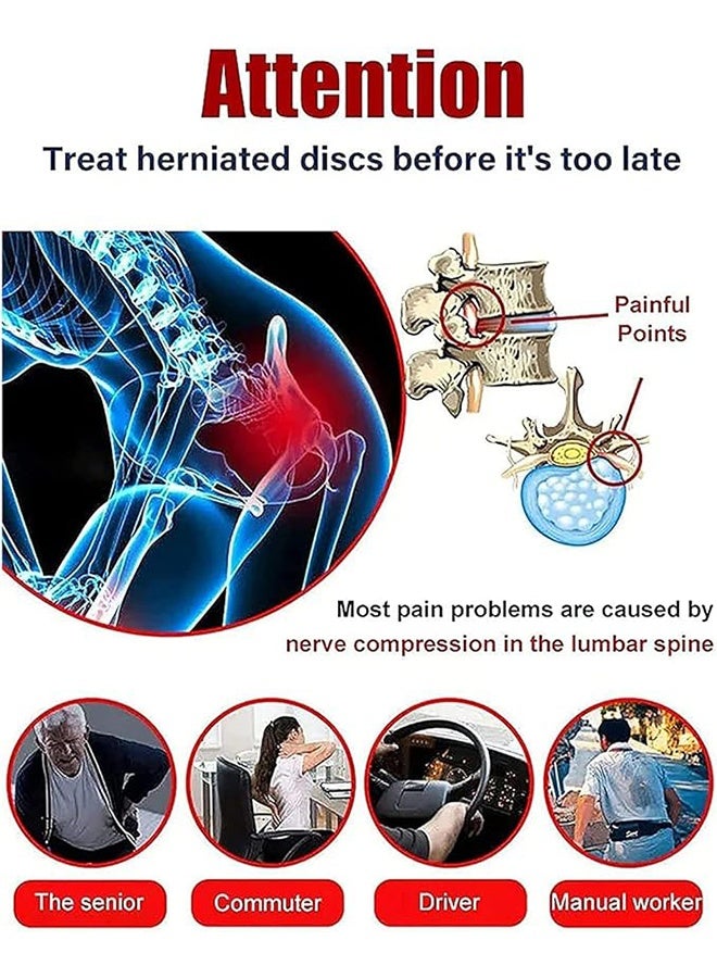 2 Pack Lumbar Spine Cold Gel Spray, Relieve Lumbar Disc Knee Heel and Lumbar Fatigue Pain Spray - 35ml*2 - Image 2