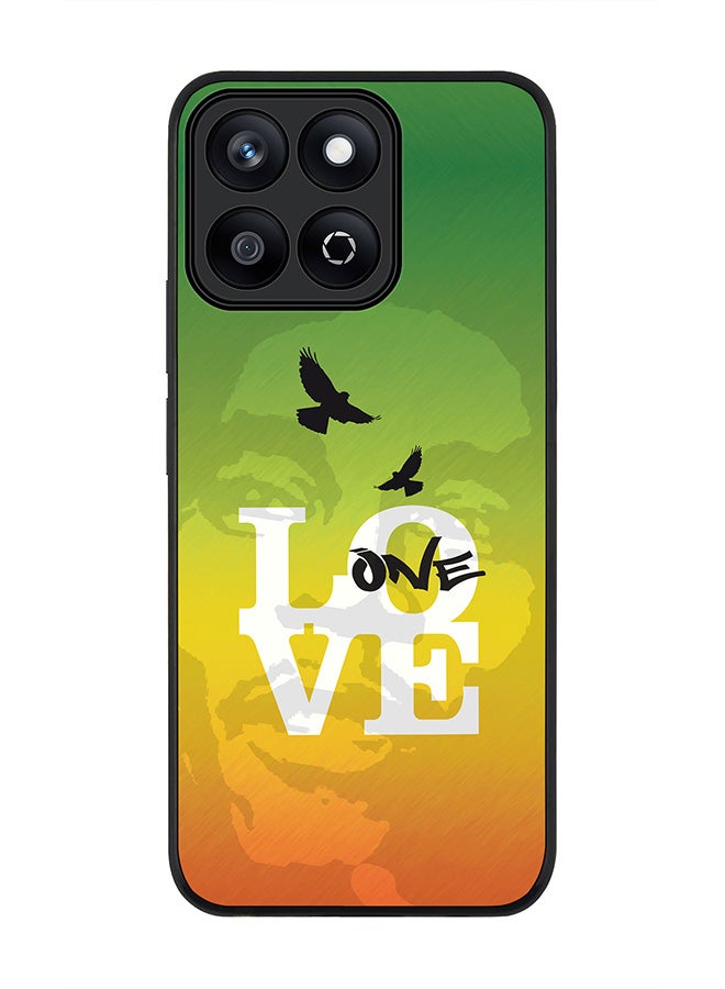 Stylizedd For Honor X7c 4G Case,Slim fit Camera Protection, Shockproof Thin Phone cover  - One Love  - Image 1