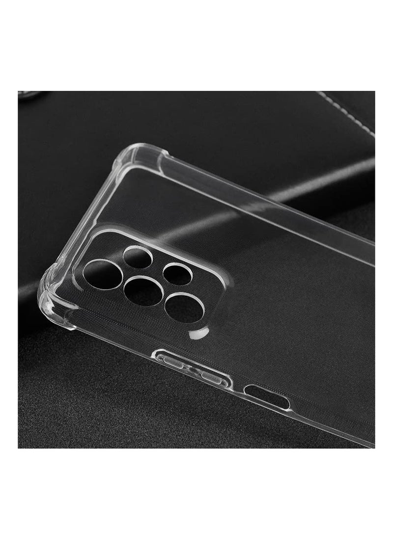 Galaxy A33 5G Clear Cover Case soft TPU Transparent Back Protective Case shock Absorbent Reinforced Corner for Galaxy A33 5G