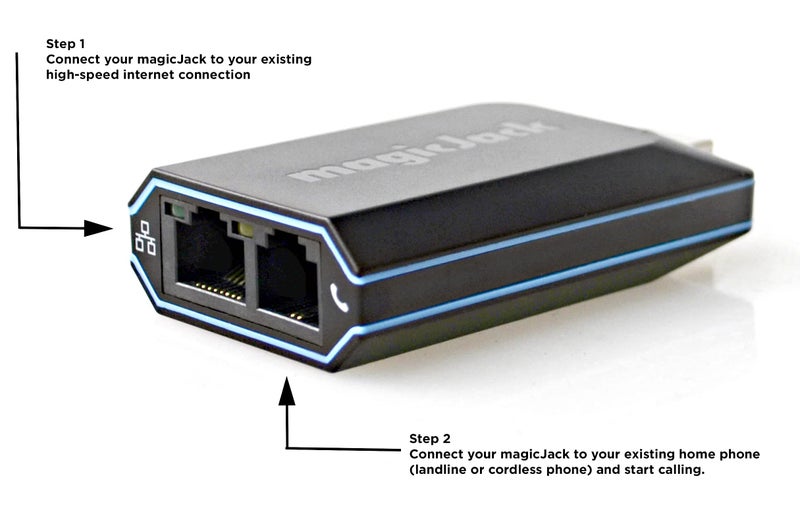 magicJack  New 2023 VOIP Phone Adapter  Portable Home and On-The-Go Digital Service. Unlimited Calls to US and Canada. NO Monthly Bill | Featuring magicIN & magicOUT Service - Image 4