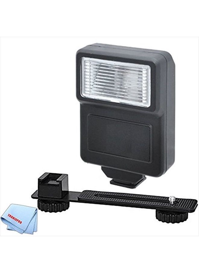 Tronixpro Digital Camera Flash and Bracket for Fuji, Samsung, Leica, Panasonic, Kodac & More Cameras & Camcorders  - Image 1