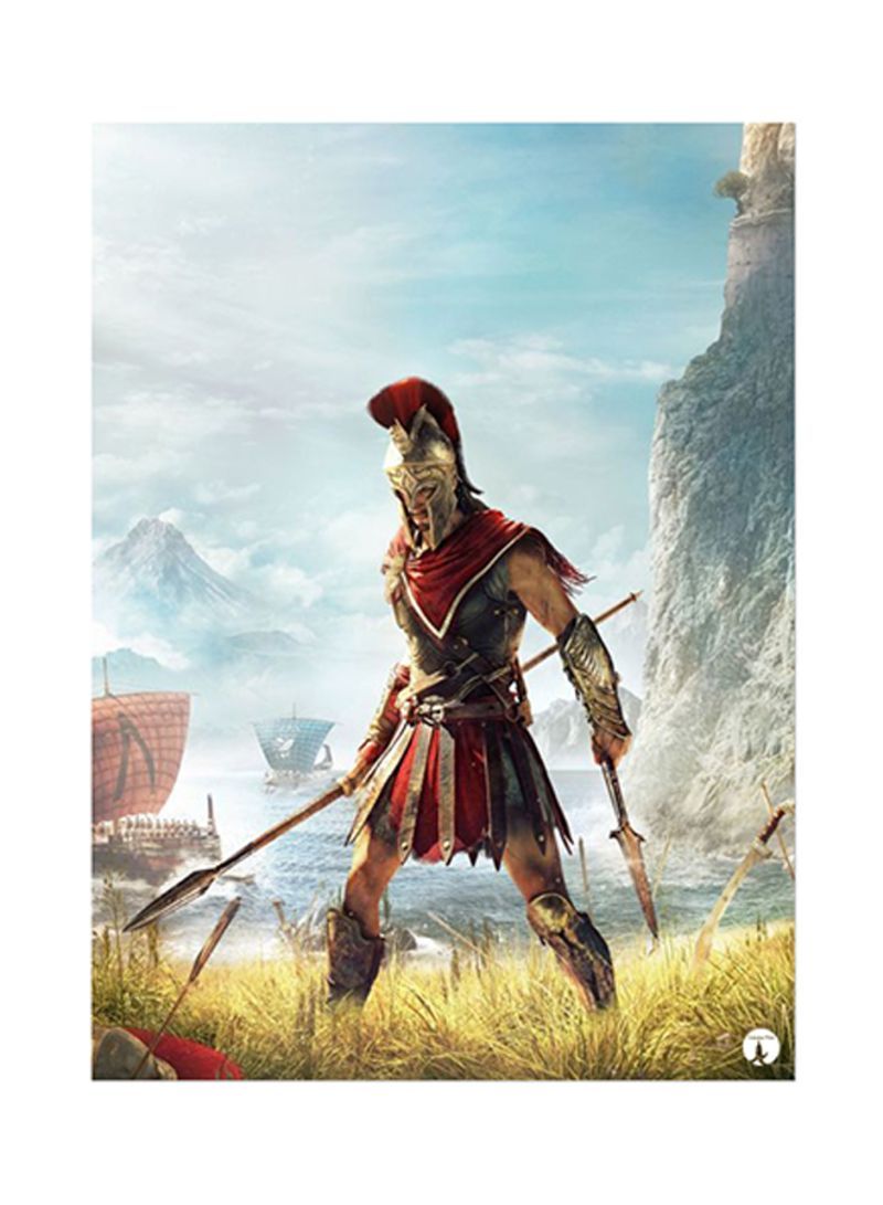 RKN Video Game Assassin's Creed Metal Plate Poster Multicolour 15x20centimeter