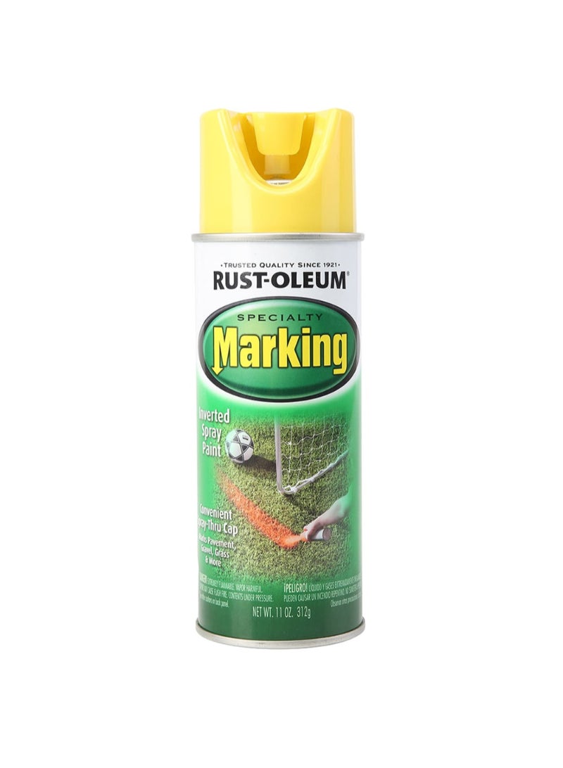RUST-OLEUM Rustoleum Professional 2X Marking Spray Paint (443.6 ml, Yellow)