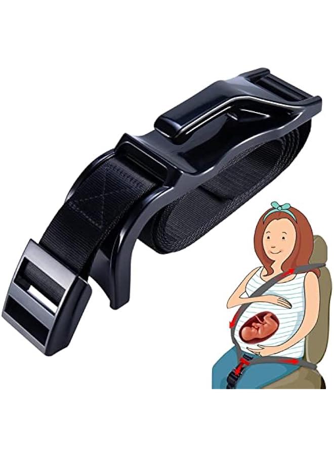 HOOKOR Durku Maternity Seat Belt Adjuster,Seat Bump Strap for Protecting Belly,Prevent Compression of Abdomen,A Must Have Maternity Seat Cover Belt for Expectant - Image 1