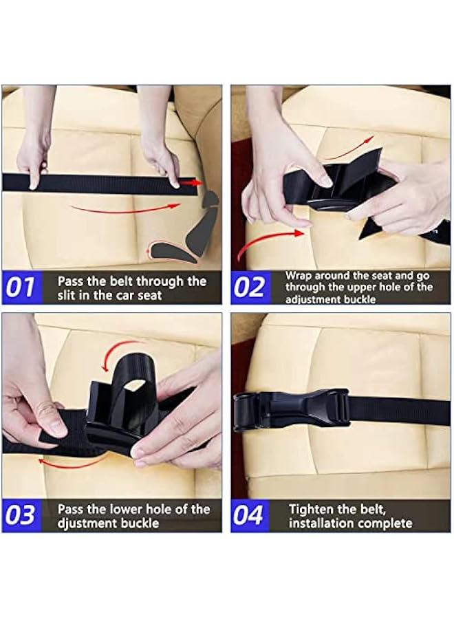 HOOKOR Durku Maternity Seat Belt Adjuster,Seat Bump Strap for Protecting Belly,Prevent Compression of Abdomen,A Must Have Maternity Seat Cover Belt for Expectant - Image 4
