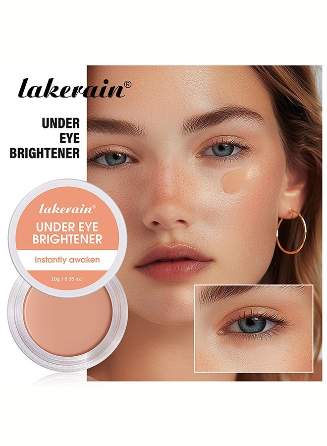 lakerain Eye concealer covers spots, dark circles and crow's feet. Long-lasting, three-dimensional contouring cream #2 Warm Nude - Image 1