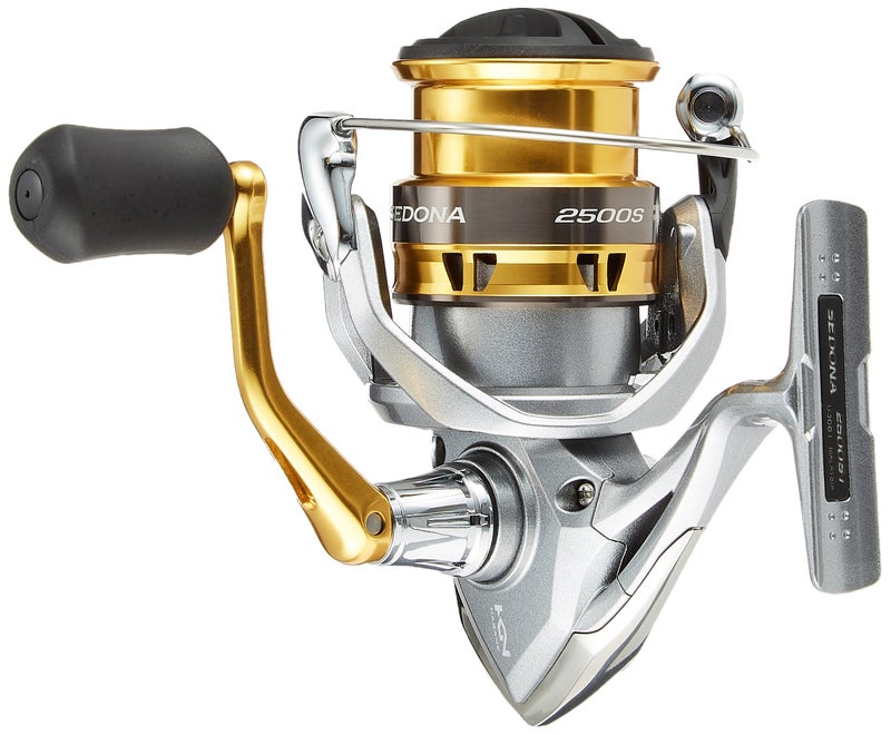 SHIMANO شيمانو سيدونا 2500 S FI، بكرة صيد دوارة مع بكرة ضحلة، تروس هاغاني، SE2500SFI - Image 3