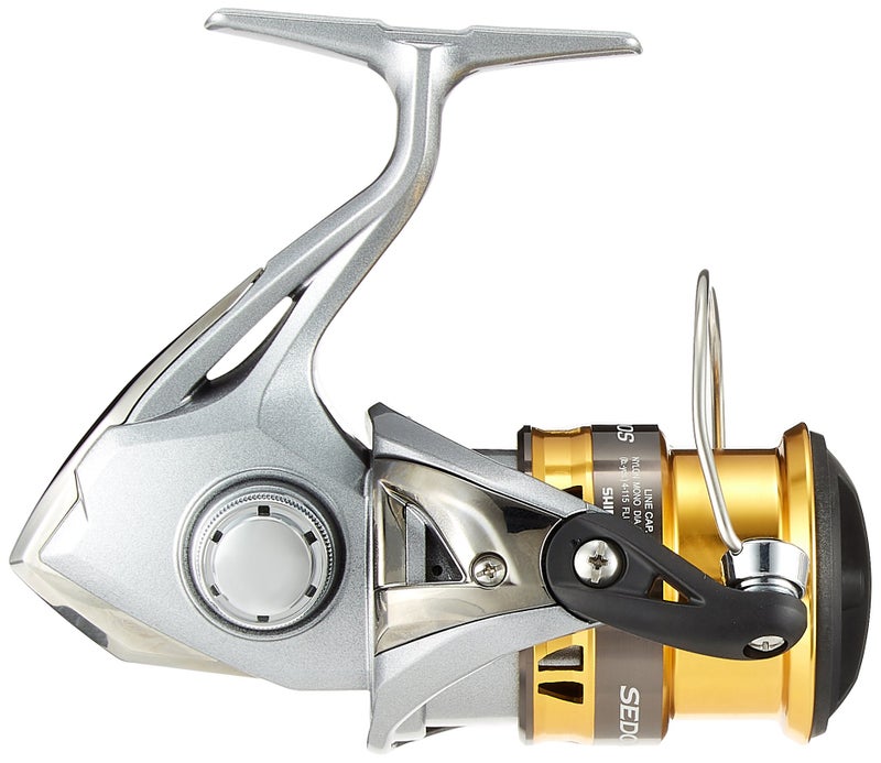 SHIMANO شيمانو سيدونا 2500 S FI، بكرة صيد دوارة مع بكرة ضحلة، تروس هاغاني، SE2500SFI - Image 2