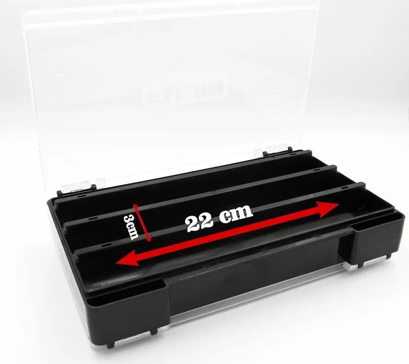 FUJIN Tackle Box 21CM Double Sided Model Fish Box