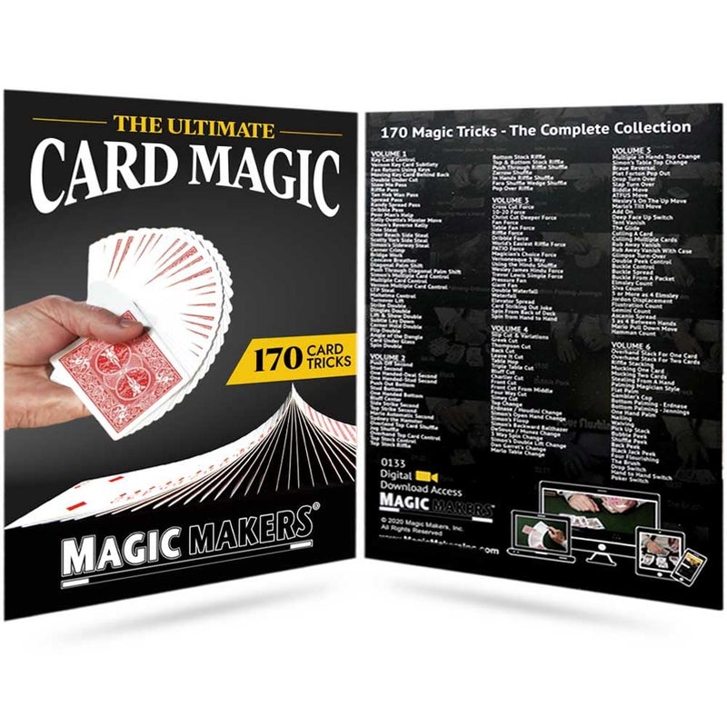 Magic Makers Ultimate Card Magic Kit 170 Card Effects with Bicycle Stripper Deck - Image 3