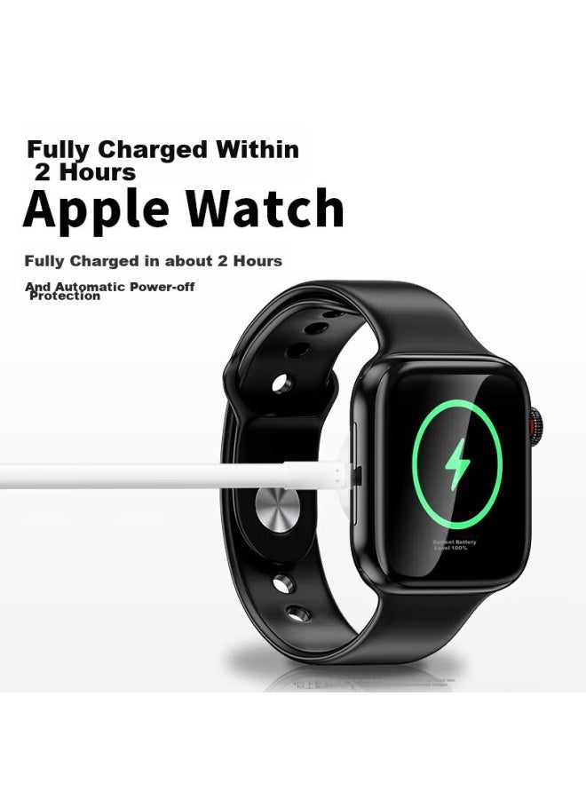 Stiger Magnetic Charging Cable For Apple Watch, Compatible With Magsafe Charger, 1 Meter Cord For Apple Watch S10/9/8/7/6/5/4/3/2/se/ultra - Image 4