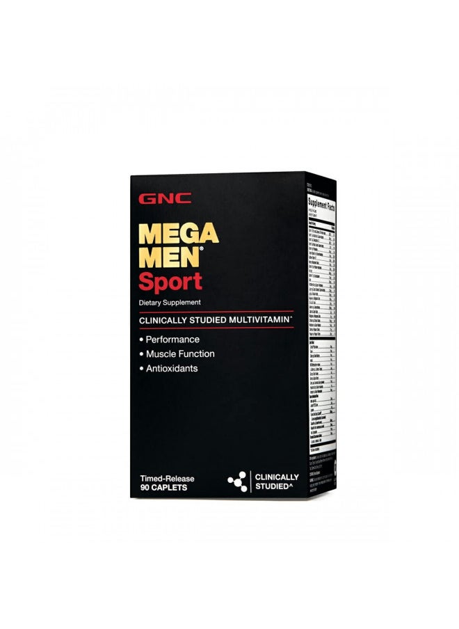 GNC Mega Men Sport Multivitamin for Men, 90 Count