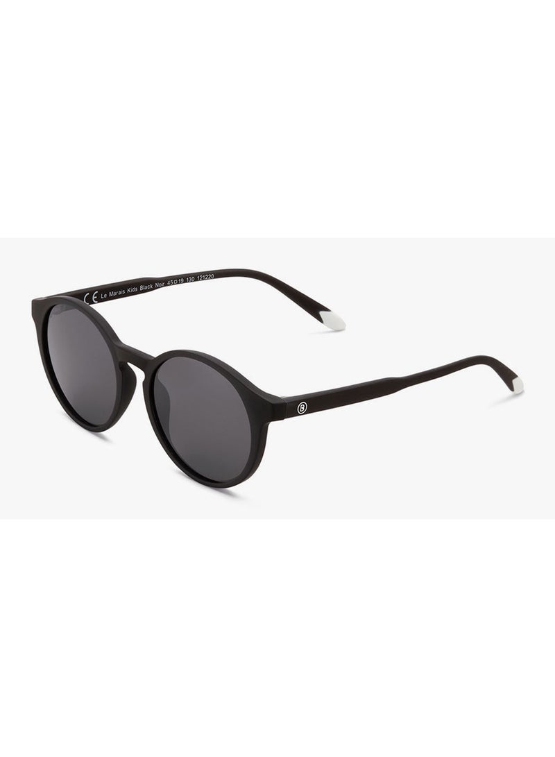 BARNER Le Marais Kids Black Noir Sun - Unisex  Round Sunglasses - Image 2