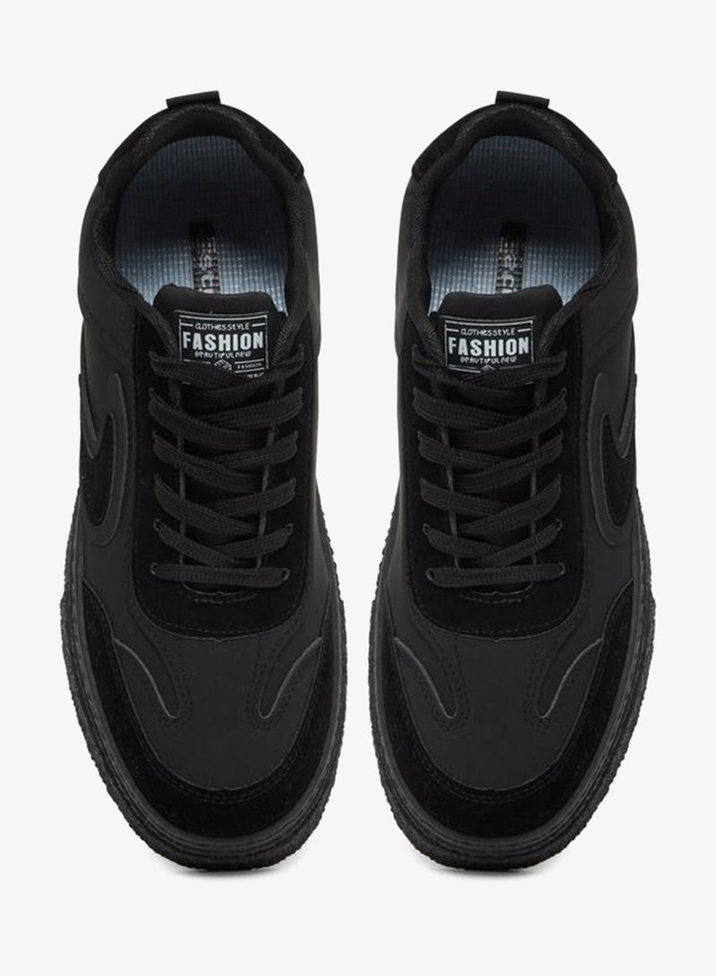 Styli Flatform Sole Lace Up Sneakers - Image 5