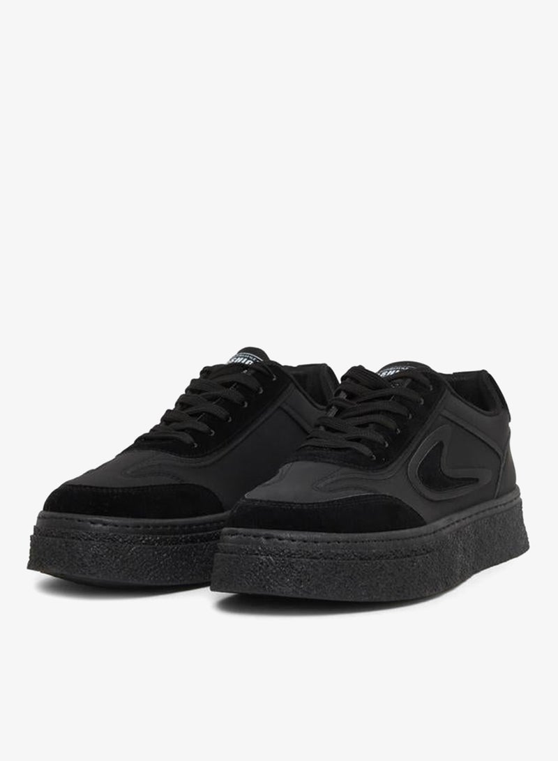 Styli Flatform Sole Lace Up Sneakers - Image 2