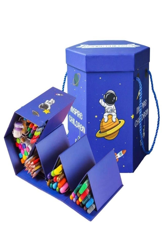 YOPRAM Children Deluxe Drawing and Painting Art Set Crayon Color Set for Kids Case Art & Craft Supplies, Great Return Gift (83) - Image 1