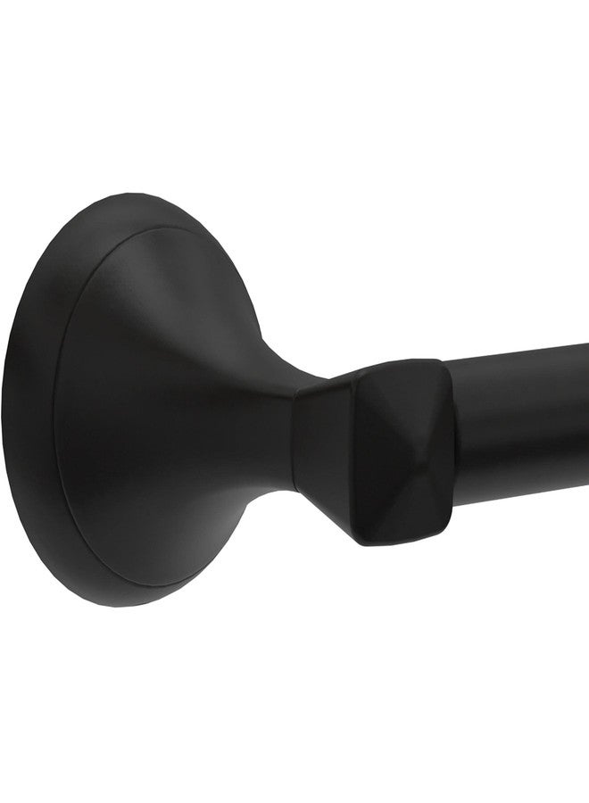 Delta Esato (1-Pack) Toilet Paper Holder Matte Black Tissue Roll Spring-Loaded Rod| Bathroom Decor | Organizers and Storage | Wall Mounted Accessories ESA50-MB - Image 4