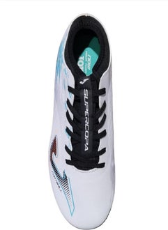 Joma حذاء كرة القدم سوبركوبا SUPS2302FG أبيض-أزرق  - Image 2