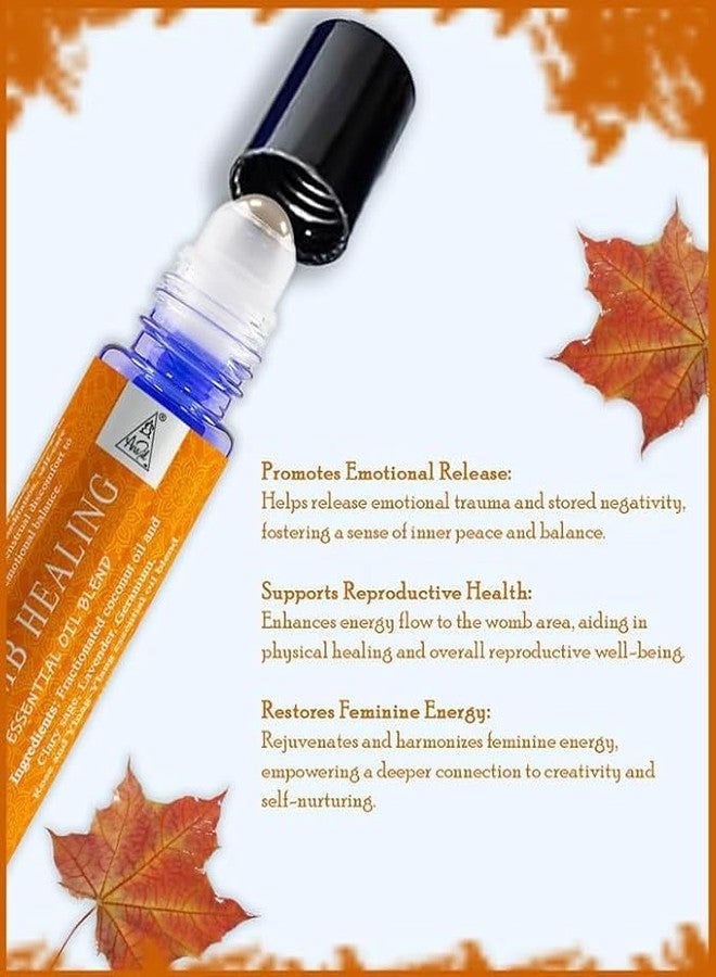 Anshil Womb Healing Essential Oil Blend Roll-On | Restore balance and nurture feminine energy | Energized with Reiki | Aromatherapy for Women | Aromatherapy Roll-On (10ml) - Image 4