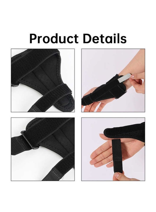 Finger Splint and pinky Splint Support for Trigger Finger boxer's Fracture Finger Fracture Tendonitis Metacarpal Fracture Sprains Fits Both Left and Right Hand - Image 5