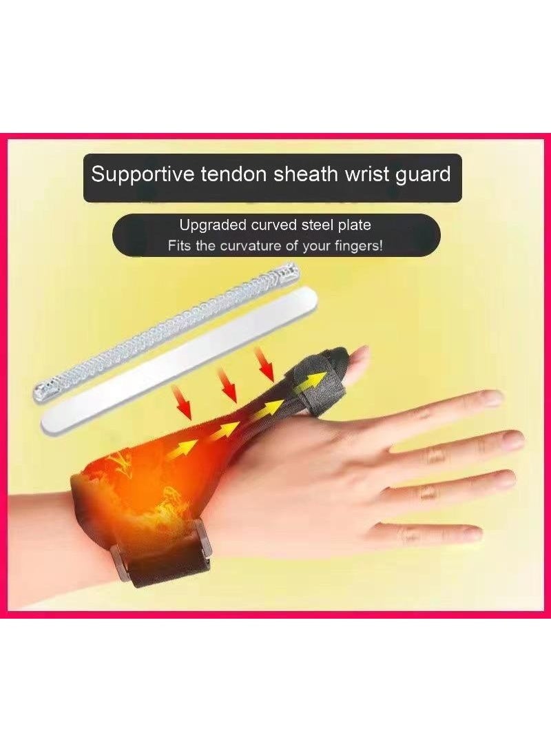 Finger Splint and pinky Splint Support for Trigger Finger boxer's Fracture Finger Fracture Tendonitis Metacarpal Fracture Sprains Fits Both Left and Right Hand - Image 3