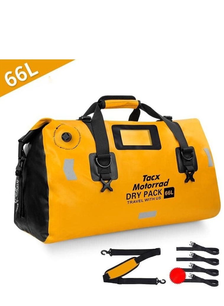 Generic Large waterproof duffel bag, rolltop dry backpack duffle bags for kayaking.  - Image 1