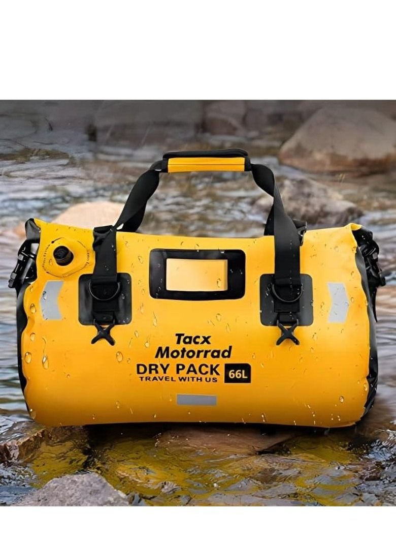 Generic Large waterproof duffel bag, rolltop dry backpack duffle bags for kayaking.  - Image 5