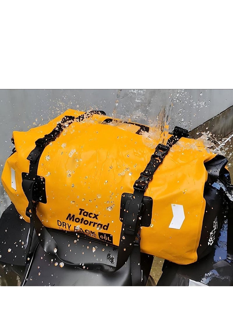 Generic Large waterproof duffel bag, rolltop dry backpack duffle bags for kayaking.  - Image 4