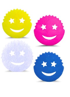 ATRI The special sponge for washing dishes and kitchen utensils is ideal for cleaning various surfaces and comes in a set of four pieces  - Image 1