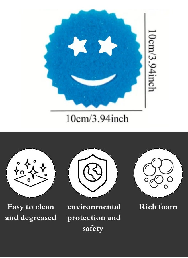ATRI The special sponge for washing dishes and kitchen utensils is ideal for cleaning various surfaces and comes in a set of four pieces  - Image 2