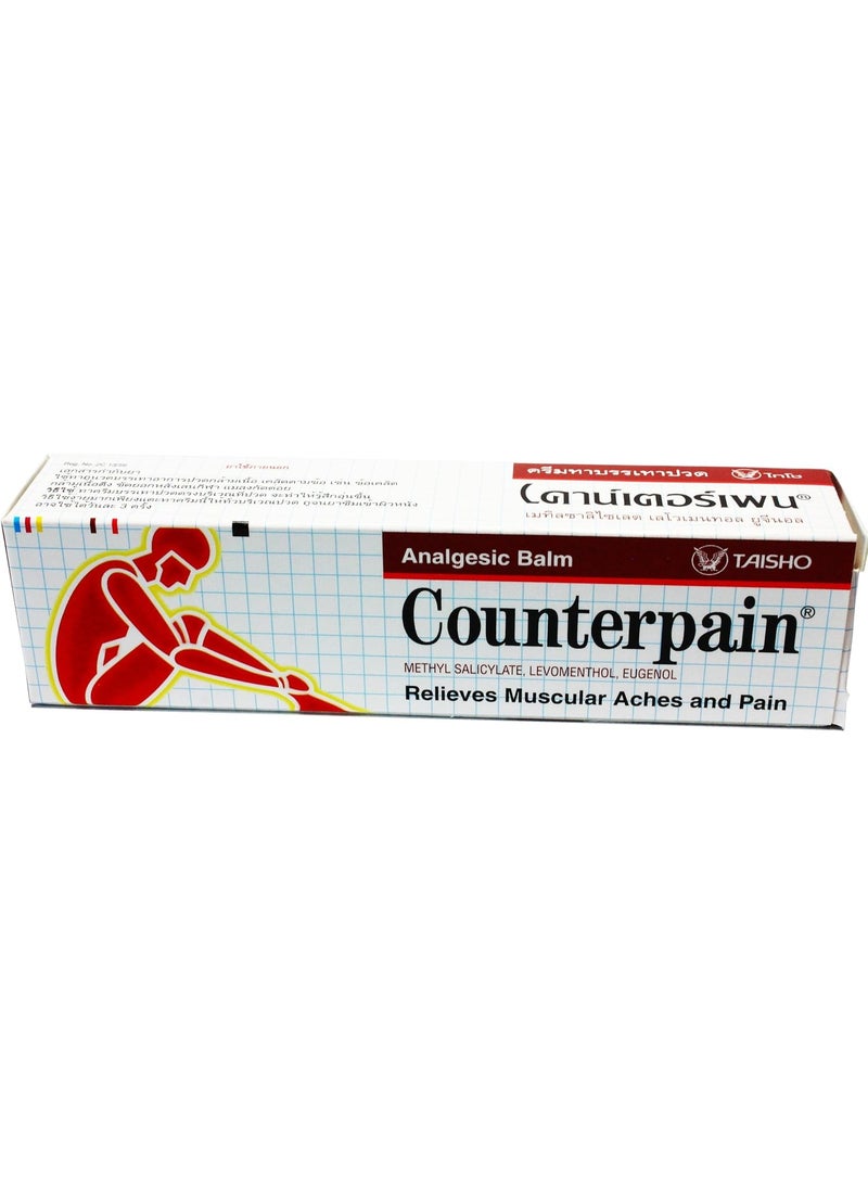 Counterpain كاونتربين لتسكين الآلام الناتجة عن التهاب المفاصل والروماتيزم والعضلات، 120 غرام - Image 1