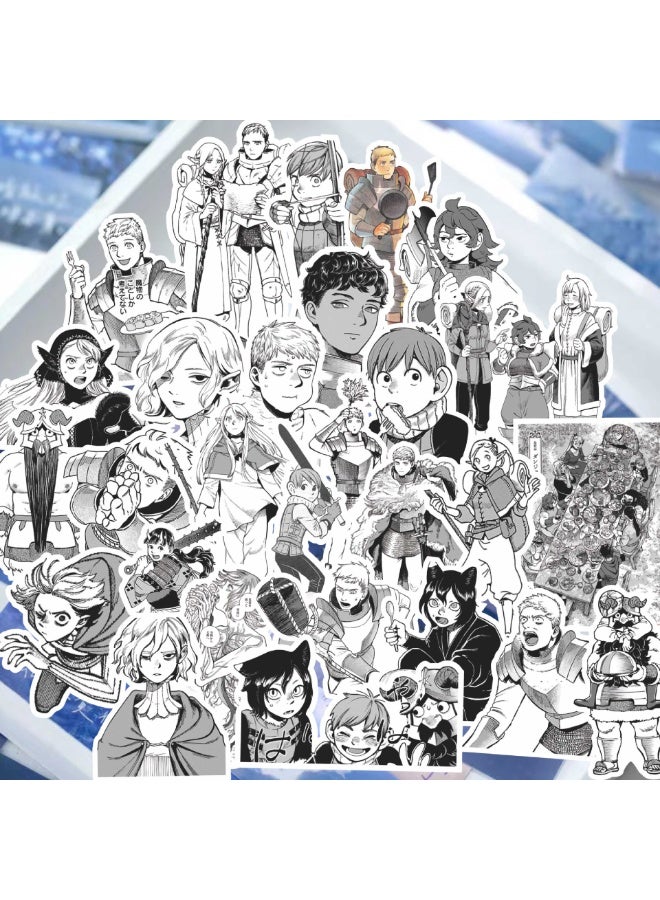 NIBEMINENT 73 Pcs Maze Rice Deco Kit Waterproof Stickers, High Definition Printing Bright Colors, Suitable for Laptop Skateboard Luggage Water Bottle Guitar DIY - Image 2