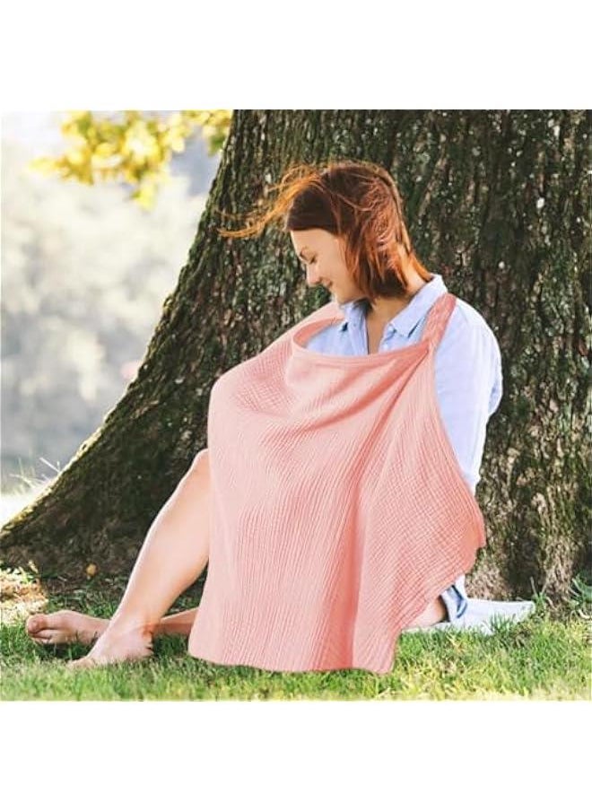 Nursing Cover For Baby Breastfeeding, Pink