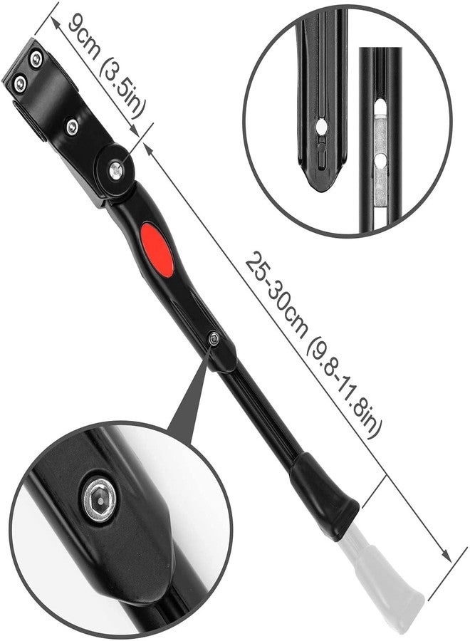 FCCRACING FCC Racing Adjustable Bicycle Kickstand, Aluminum Alloy Bicycle Side Kickstand with 2 Hexagon Wrenches, Fits for 24" 25" 26" 27" Mountain Bike/700c Road Bike/BMX/MTB - Image 4