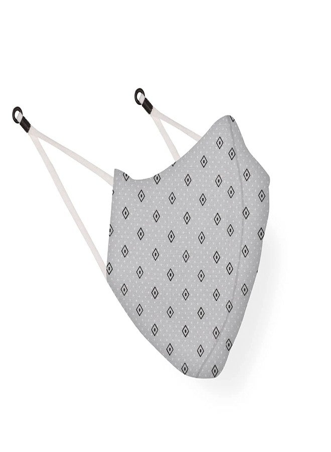 MAPLE School Combo 3 Layer Reusable, Washable, Anti-Pollution, Anti-Bacterial Cotton Face Mask Combo for Kids, Unisex, Boys, Girls, Size Adjustable Ear Loops (PACK OF 4) (Age 14-17 Years) - Image 4