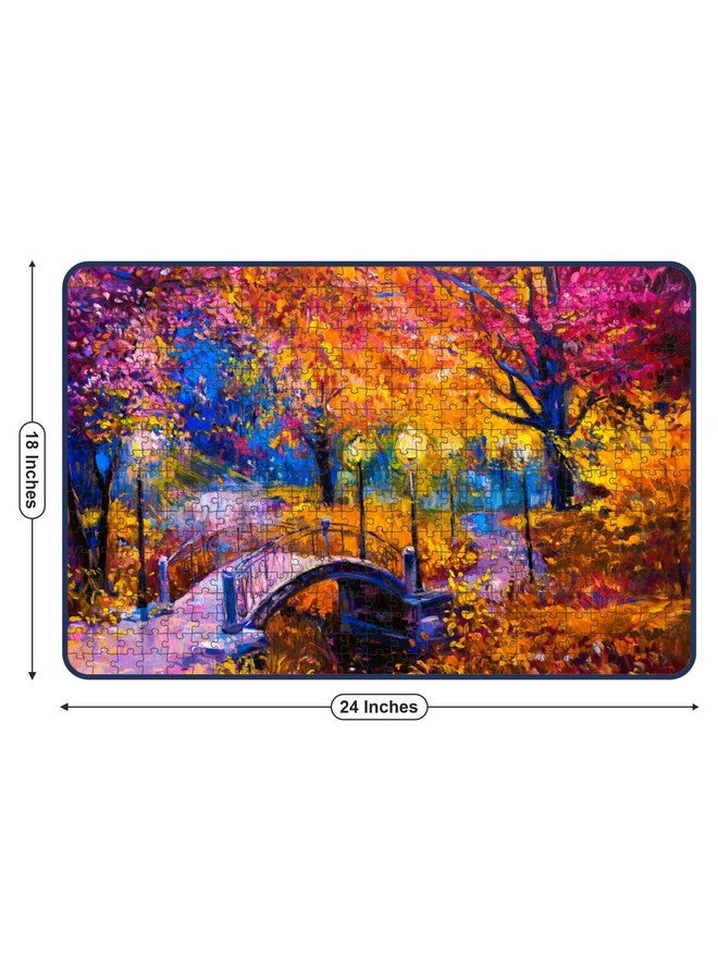 Webby The Colourful Park Painting Jigsaw Puzzle, 500 Pieces - Image 5