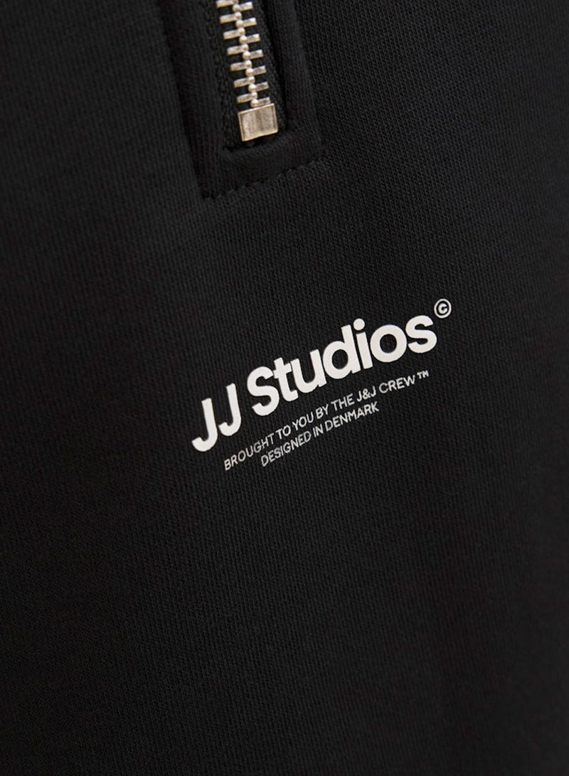 Jack & Jones Junior Kids Jjesoho Quarter Zip Sweatshirt  - Image 4