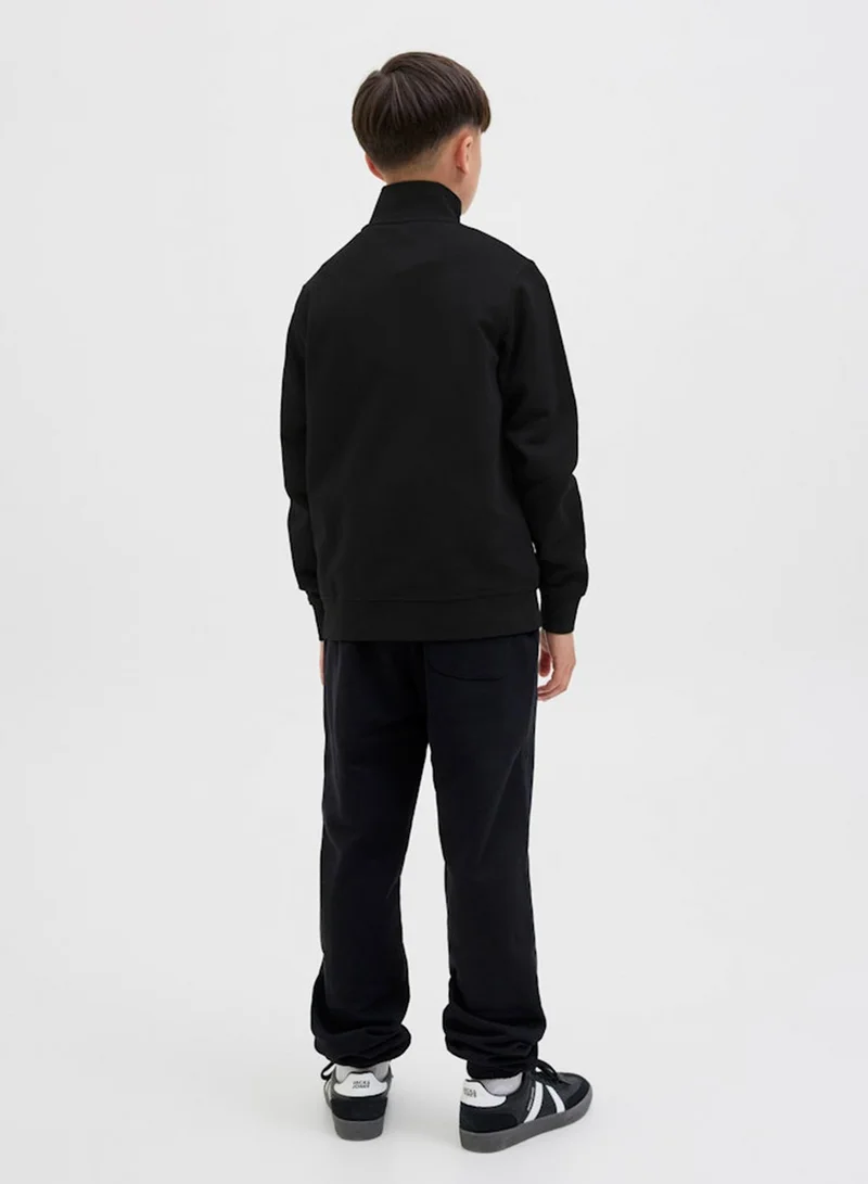 Jack & Jones Junior Kids Jjesoho Quarter Zip Sweatshirt