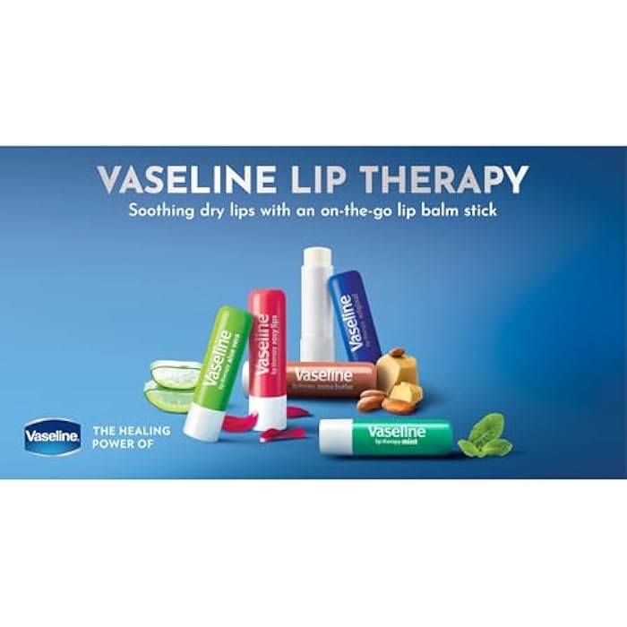 Vaseline Lip Therapy Aloe Vera Lip Balm With Pure Jelly & Rich Aloe Extracts For Shiny & Healthy Lips| Nourishes & Protects Lips| Non-greasy Lip Moisturizer for Naturally Tinted Lips| 4.8 gm - Image 5