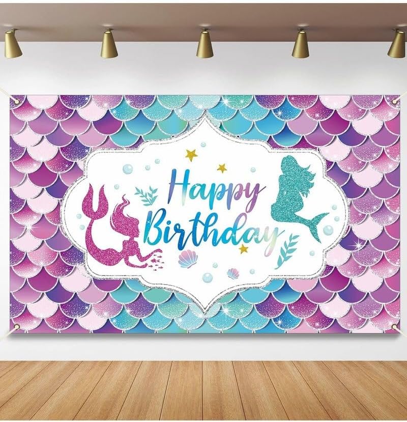 ARS Graphics ARS Graphics Happy Birthday Backdrop Banner - 5x3 Feet Photography Background For Parties