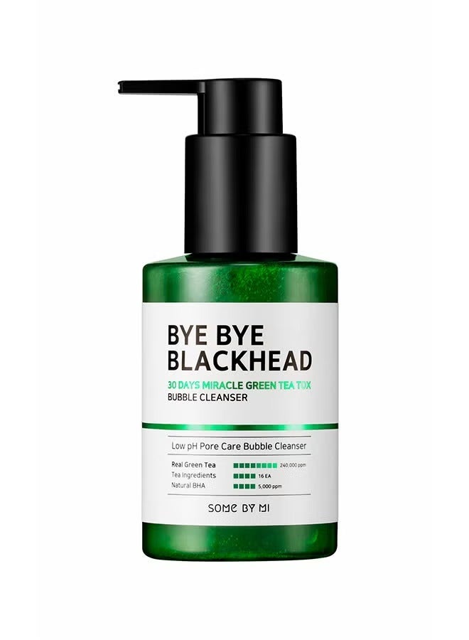 HK Some by Mi Bye Bye Blackhead Bubble Cleanser Clear 120ml - Image 1