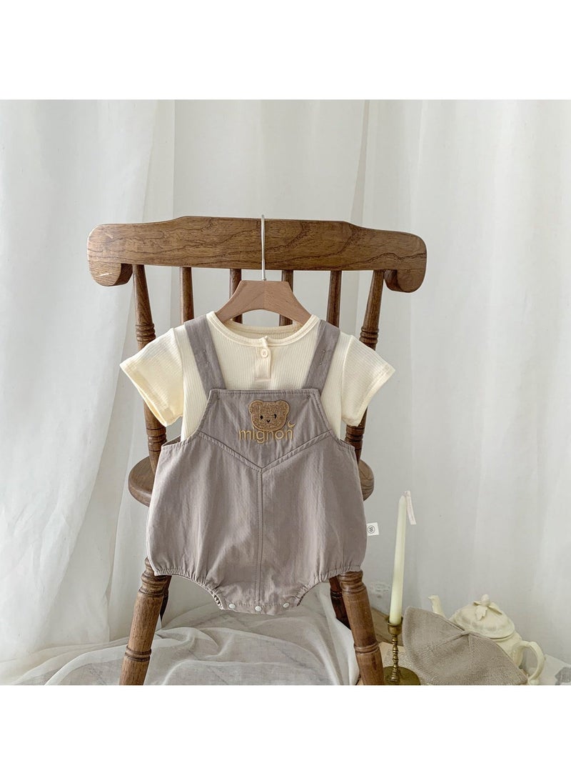 New children's two-piece jumpsuit set  - Image 2