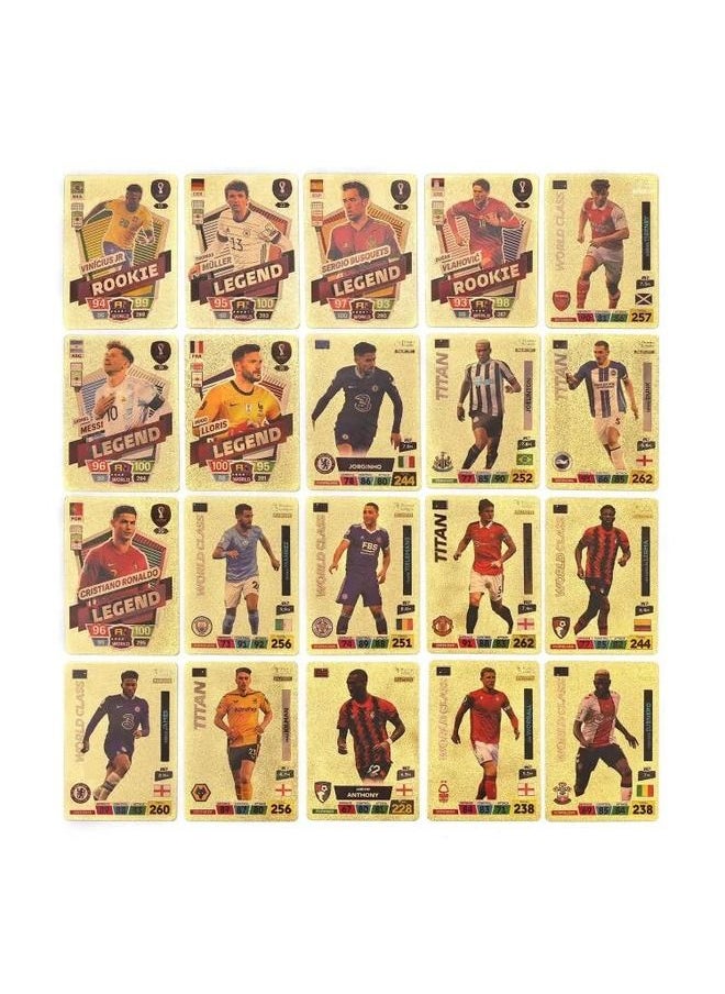 Generic - 55 PCS Football Cards Game (WORLD FOOTBALL STARS) - Image 1