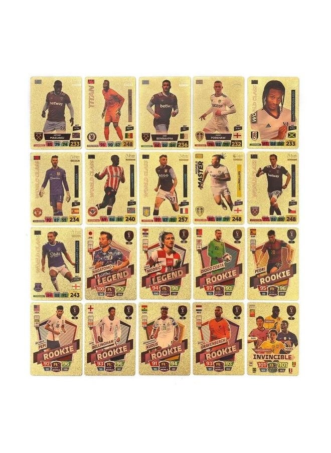 Generic - 55 PCS Football Cards Game (WORLD FOOTBALL STARS) - Image 1