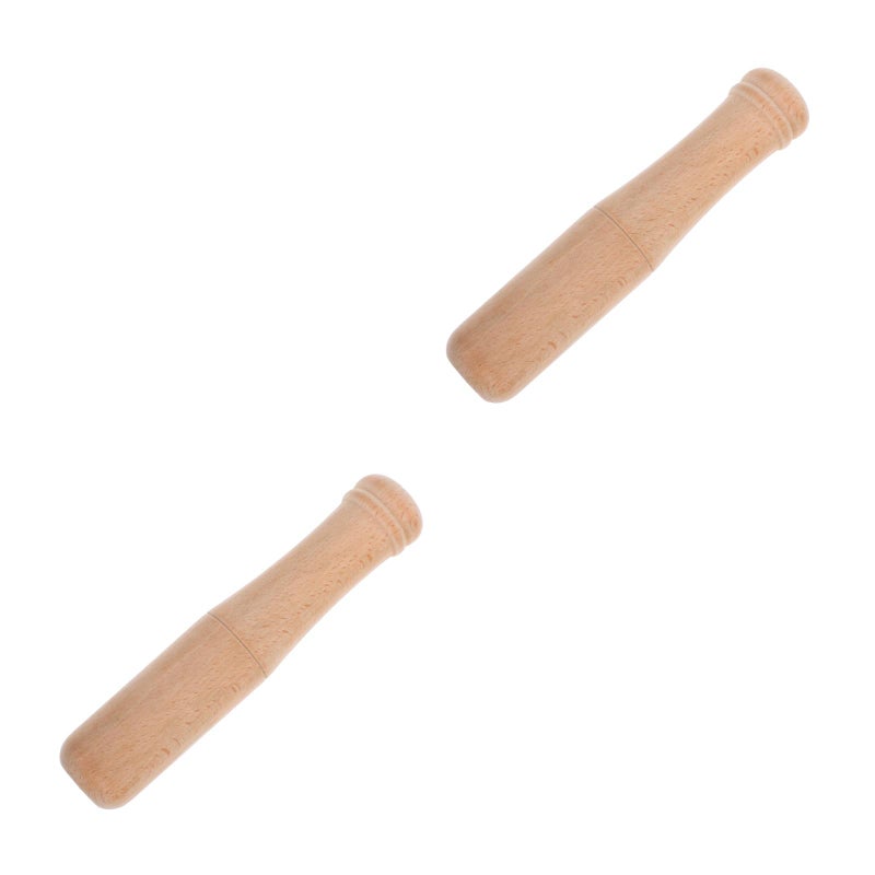 2pcs Garlic Tool - Pestle - Pickle Sticks - Muddler - Garlic - Food Grinding Rod - Grinding Stick Tool - For Kitchen Utensils - Image 1