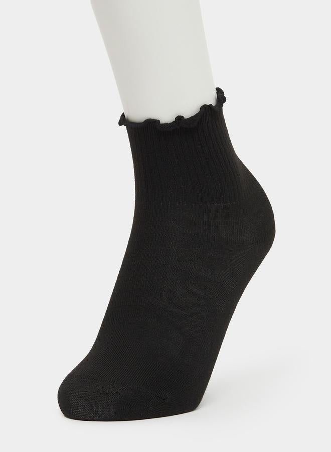 Styli Set of 3 - Solid Crew Socks - Image 2