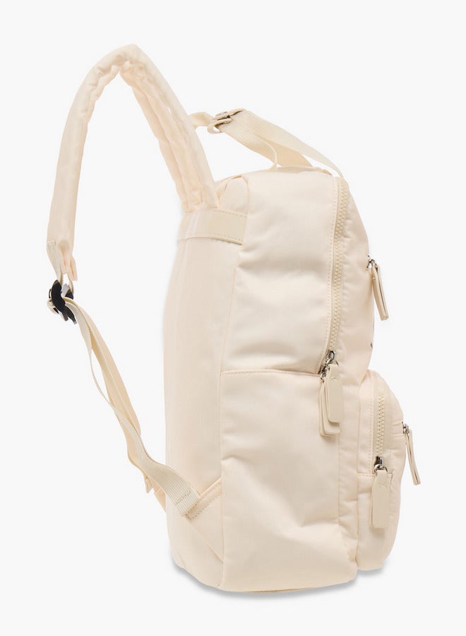 Lee Cooper Logo Print School Backpack with Pencil Case and Drawstring Pouch  - Image 4